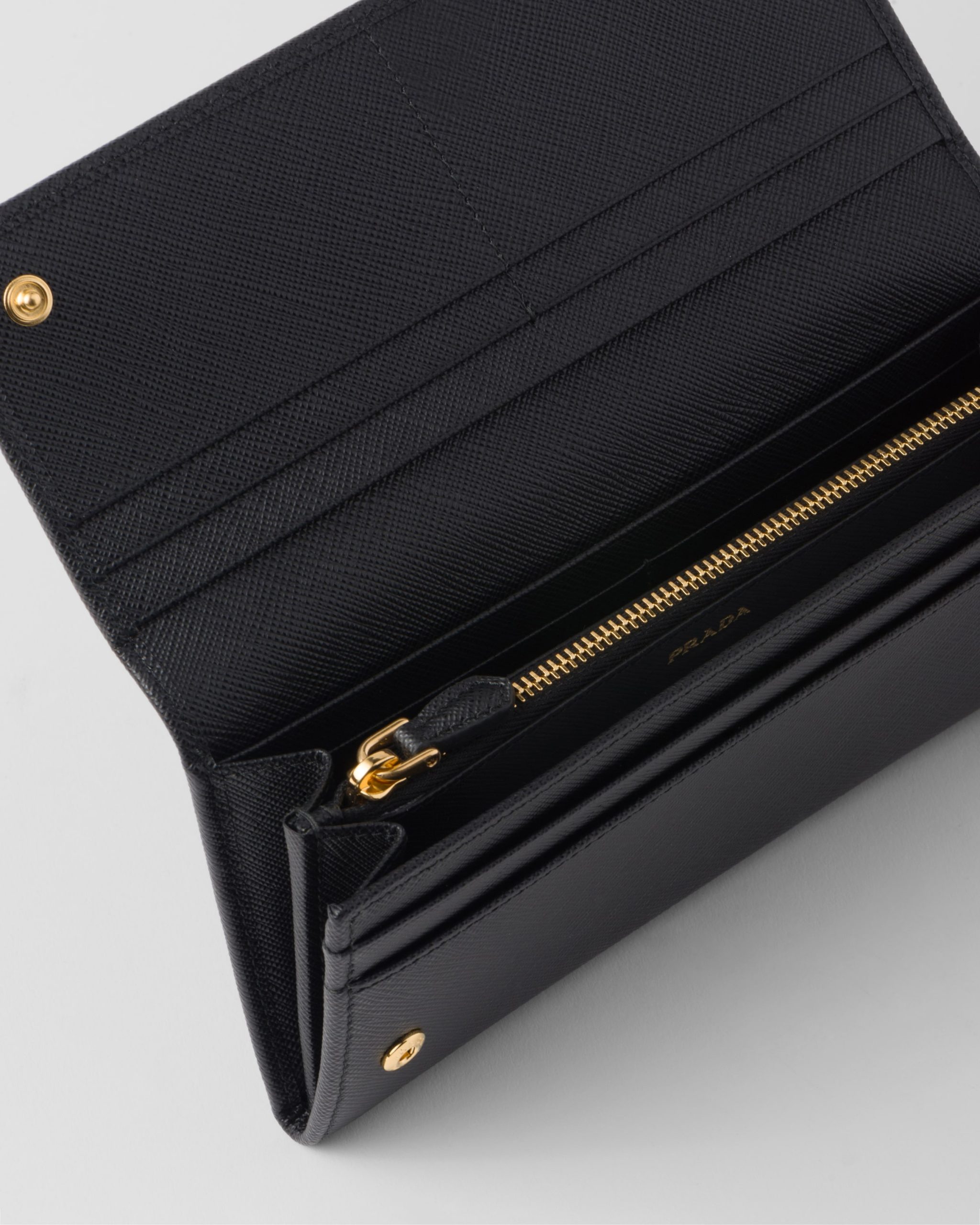 Prada Large Saffiano Leather Wallet - Image 2